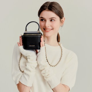 St Scott 女用 Kaylin 迷你方形托特包 GBK342, 黑色