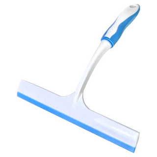 生活King 止滑玻璃刷/窗戶刮刀 2個Set 尺寸23.5x25x3.5cm, 藍白色, 1組