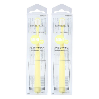 超柔密絨感萬根毛兒童牙刷 3~14歲 170 x 40 x 23mm 粉黃色, 1入, 2支