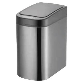 DAY&DAY 電子感應自動環保桶 V1007LG, 430不鏽鋼材質, 7L, 黑色, 15 x 23 x 28.3cm