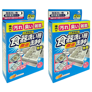 KOBAYASHI 小林製藥 洗碗機除菌清潔劑 徹底洗浄中, 40g, 2盒