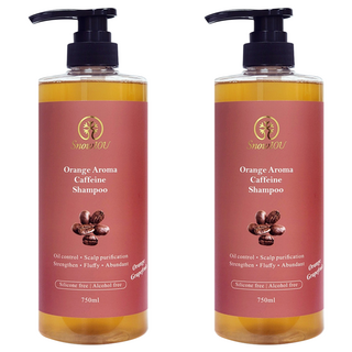 SnowIOU 樹飛雪 雪橙香氛咖啡因洗髮精 750ml, 2瓶