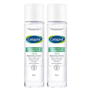 Cetaphil 舒特膚 CICA 平衡爽膚水 舒緩保濕 適合敏感肌膚, 150ml, 2瓶