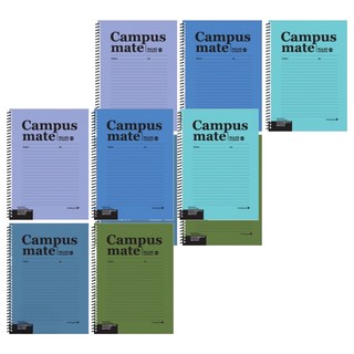 morning glory Campus note 彈簧筆記本5件組 2組, 多色, 10本