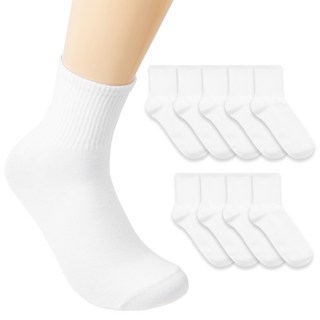 BASE ALPHA ESSENTIALS 男士基本款運動船型襪10雙組