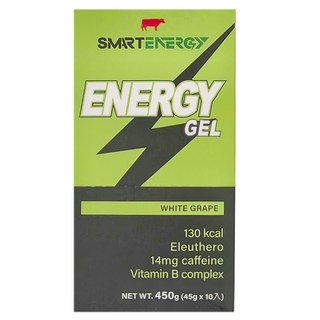 RED COW 紅牛 SMART ENERGY 聰勁 Energy Gel 能量包 白葡萄風味, 450g, 1盒