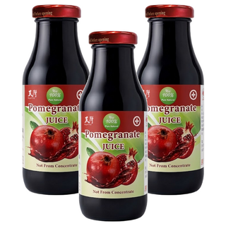 Royal Chef 天廚 100%天然石榴汁, 200ml, 3瓶