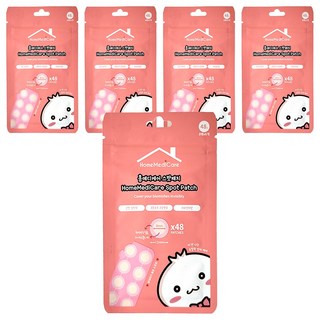 HomeMediCare 韓國隱形痘痘貼 未滅菌 8個, 6張, 5包