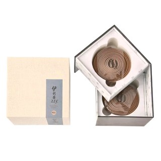 FushanKodo 富山香堂 3.5H盤香40片 + 蓮花香座, 伊利安225