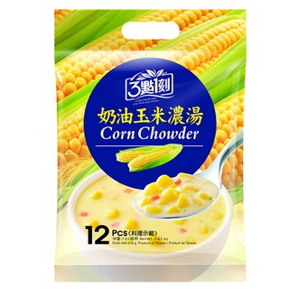 3點1刻 奶油玉米濃湯, 216g, 1袋