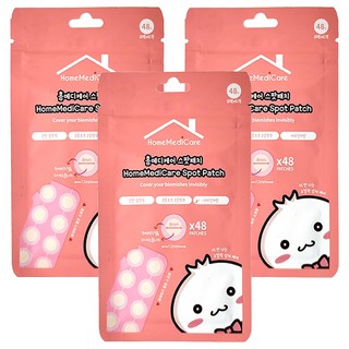 HomeMediCare 韓國隱形痘痘貼 未滅菌 8個, 6張, 3包