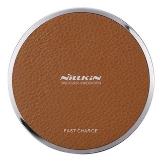 NILLKIN FAST WIRELESS CHARGER 快速無線充電器 Magic Disk III 10W (MAX) Qi standard, 棕色, 1個