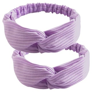 조앤제이 비비드 헤어 세안밴드, 퍼플, 2개