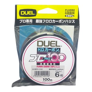 DUEL H.D. CARBON 元祖 船 碳纖線 子線 H959 #6.0 釣魚線, 100m, 1個