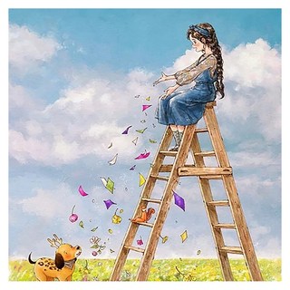 InArt 圓形珠子寶石十字繡, 1個, FX856