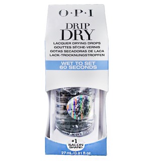 OPI Drip Dry 快乾滴劑, 透明色, 27ml, 1瓶
