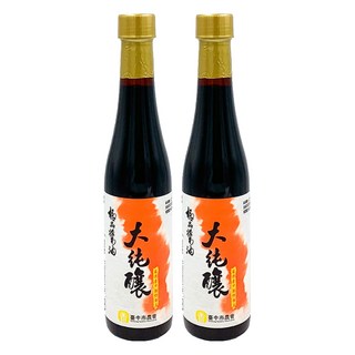 臺中市農會 大純釀極品黃豆醬油, 400ml, 2瓶