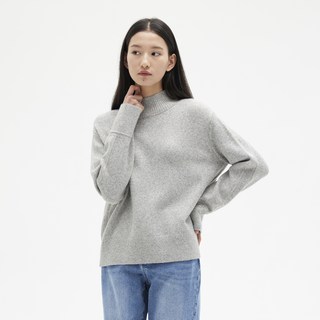 MIND BRIDGE 女款空氣羊毛半高領針織衫 MZKT7203