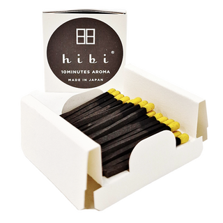 hibi 薰香 - 柚子, 10分鐘香薰, 日本製造 30入