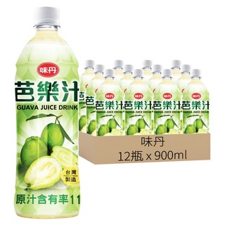 味丹 芭樂汁, 900ml, 12瓶