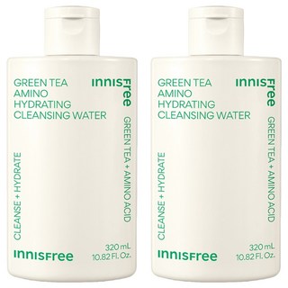 INNISFREE 台灣公司貨 綠茶保濕胺基酸卸妝水, 320ml, 2瓶