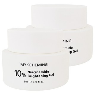 我的心機 10%菸醯胺透潤亮白凝露, 50g, 2罐