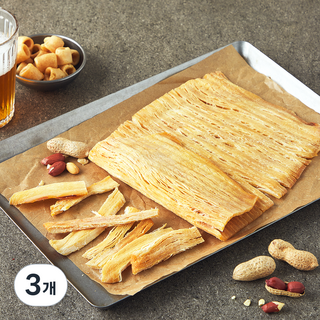 리프레쉬 통구이 바베큐오징어, 3개, 200g