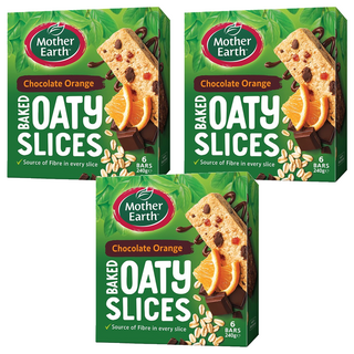 Mother Earth 烘焙燕麥棒 巧克力橘子口味 紐西蘭 無基改食材與人工添加, 240g, 3盒
