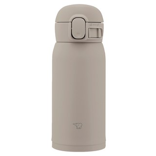 ZOJIRUSHI 象印 不銹鋼真空保溫杯 SM-WS36, 卡其灰, 360ml, 1個
