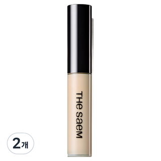 THe SaeM 得鮮 完美遮瑕液 6.5g, 1.0 Clear Beige, 2入