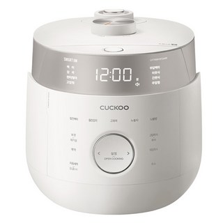 CUCKOO 福庫 Twin Pressure Master Chef IH電子壓力鍋 6人份, CRP-LHTR0610FGWM, 優雅白