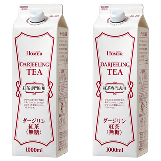 HOMER 大吉嶺紅茶, 1L, 2瓶