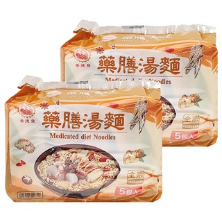 崇德發 藥膳湯麵 Medicated diet Noodles 全素, 10包