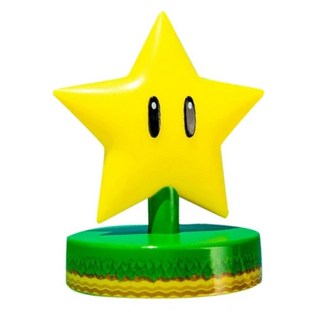 Paladone 任天堂超級瑪利歐 ICON系列 超級星星 小夜燈, 無敵星造型燈