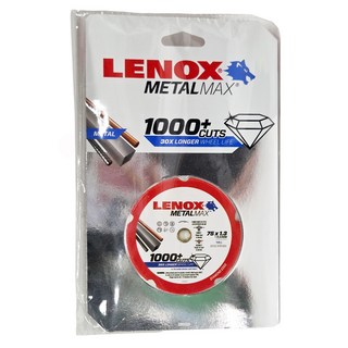 LENOX 狼牌 鑽石鋸片3吋 LE1985008，金屬切割專用，耐用度高，切割邊緣平滑, 1入