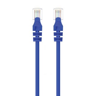 POLYWELL 寶利威爾 CAT6 高速網路線 RJ45福祿克認證 PW15-W58-C020, 藍色, 1條, 2m
