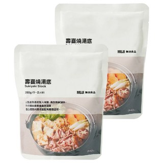 MUJI 無印良品 壽喜燒湯底, 350g, 2包