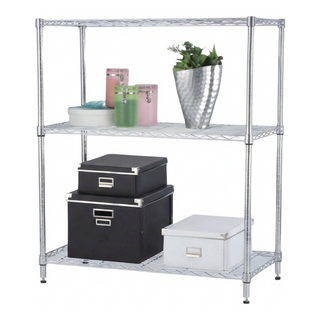 KI WISH 居家生活 輕型三層架, 銀色, 三層