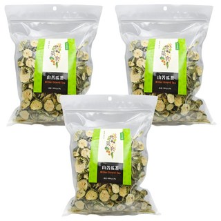 義昌生技 山苦瓜茶, 3個, 1個裝, 300g