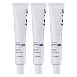 ONEDAYSYOU 美人美白素顏霜 50ml 提亮膚色 保濕滋潤 打造柔焦美肌, 3個