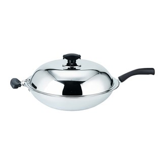 Pearl Horse 寶馬 厚釜M8七層複合金單把炒鍋, 36cm, 1個