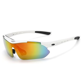 ROBESBON 萬能運動太陽眼鏡13件套組-白色, 1組, 均碼