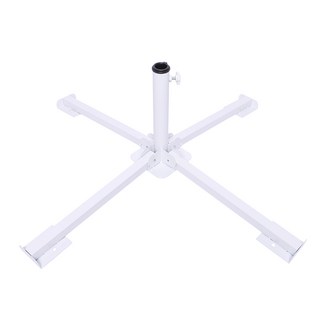 코멧 아웃도어 파라솔 4각 받침대, 화이트