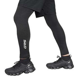 그루브스타 GRS 스톰 기모 겨울스포츠 레그토시, 블랙, 1개