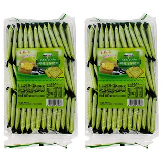 健康日誌 海苔洋芋脆餅 獨立包裝 薄度0.2cm 酥脆口感, 408g, 2袋