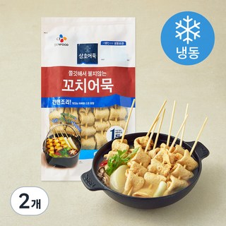 삼호 쫄깃해서 붙지않는 꼬치어묵 (냉동), 324g, 2개