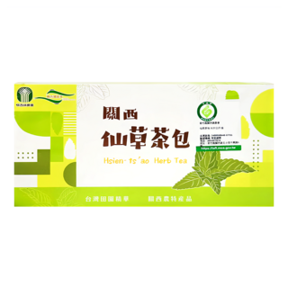 關西鎮農會 仙草茶包, 無添加物 純天然仙草製成, 嚴選萃取, 消暑降火的茶品, 3g, 90包, 1盒