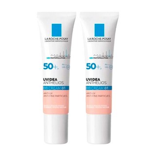 LA ROCHE POSAY 理膚寶水 台灣公司貨 全護清爽防曬BB霜 SPF50+ PA++++, 01 自然色, 30ml, 2條