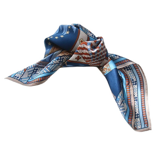 Vavisoo 100% 真絲小里扎爾宮殿領巾