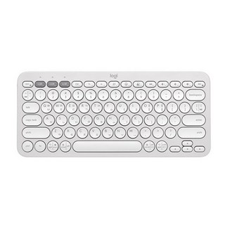 logitech 羅技 跨平台藍牙鍵盤, K380s, 珍珠白, 製造商軸